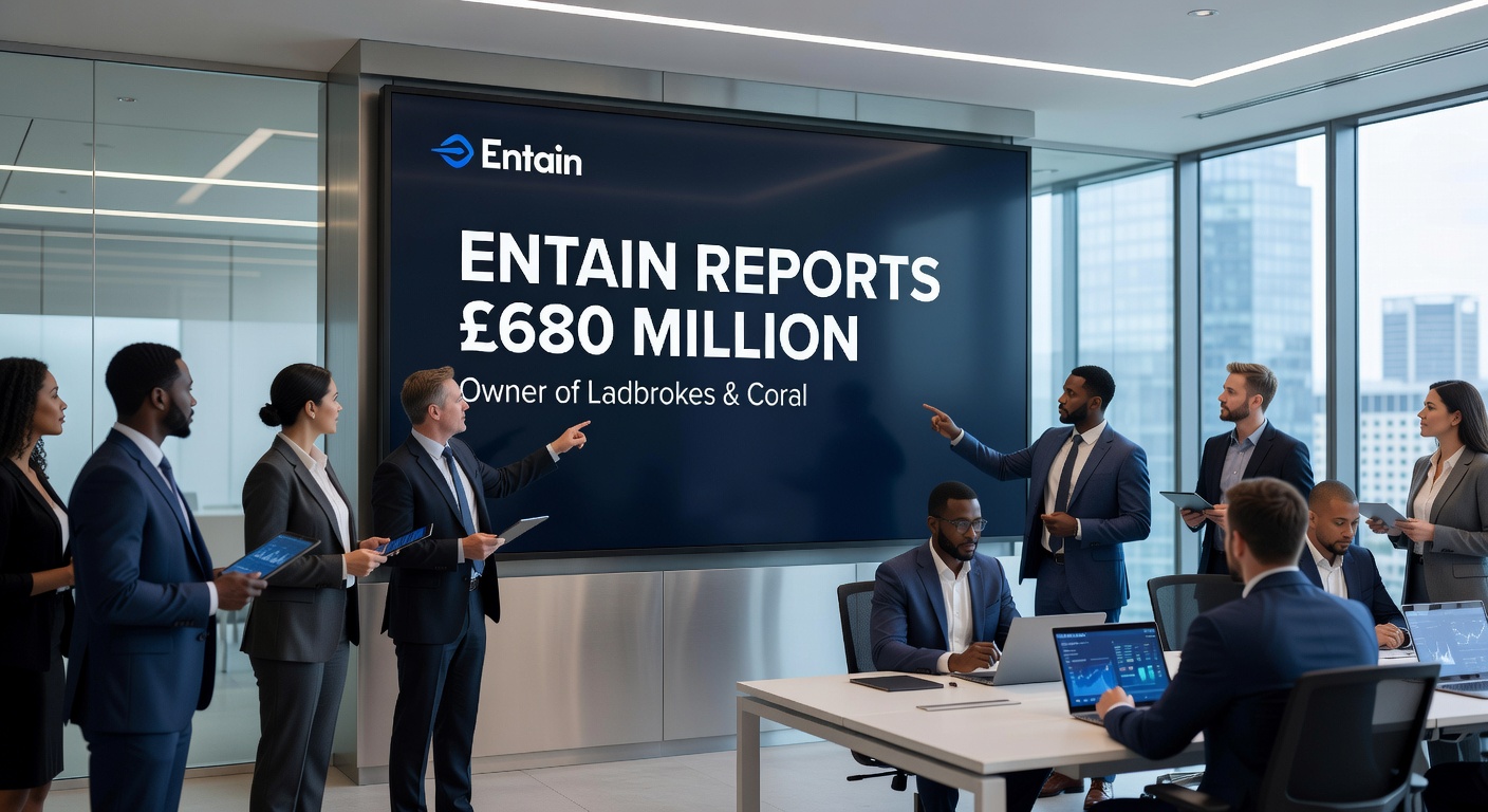 Infographic of UK Gambling Commission operator data trends for online slots in late 2025