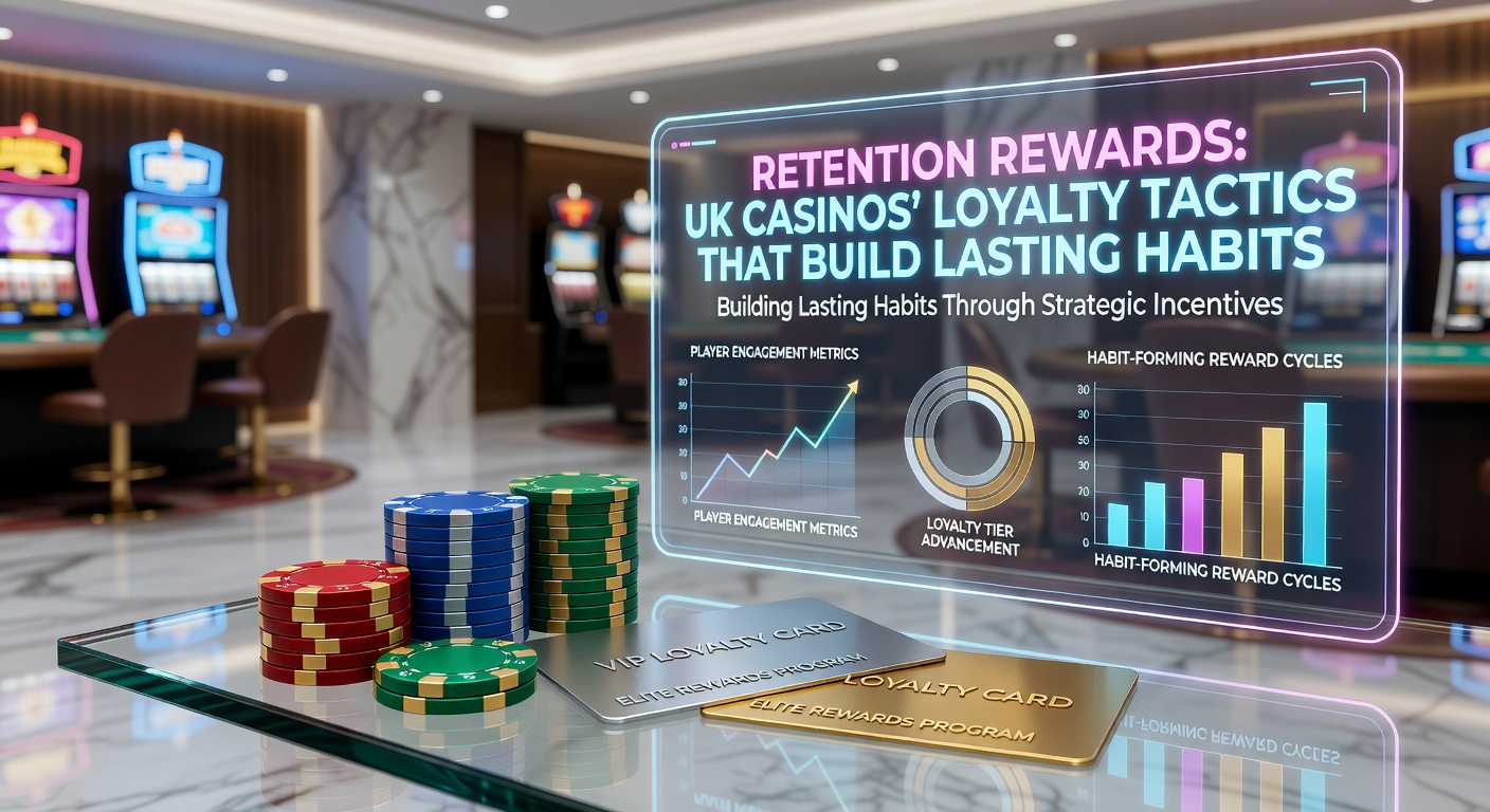 Vibrant display of casino loyalty cards and reward tiers glowing on a digital screen, symbolizing escalating player benefits