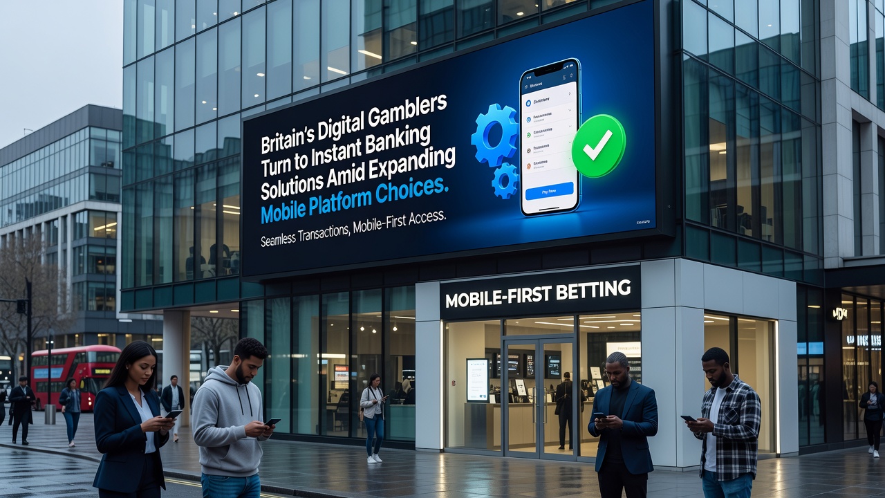 Close-up view of secure instant banking transaction screens on mobile devices showing real-time confirmations