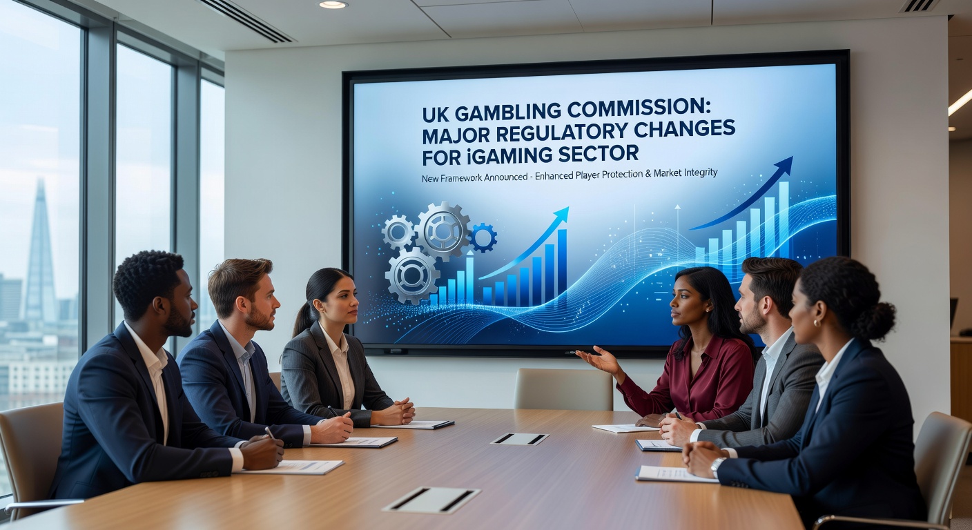 Close-up of a slot machine interface displaying stake limit warnings and regulatory icons, overlaid on a calendar marking 2026 dates