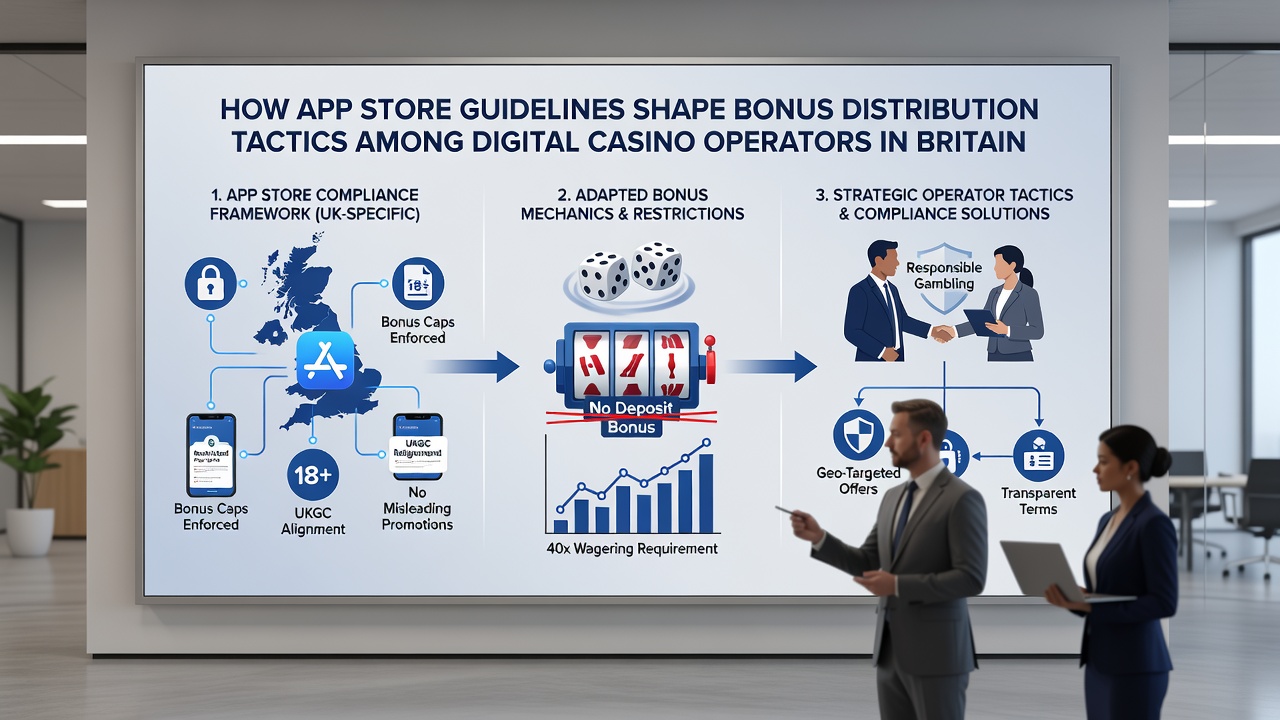 Illustration of bonus distribution flow from mobile apps to web portals under platform rules